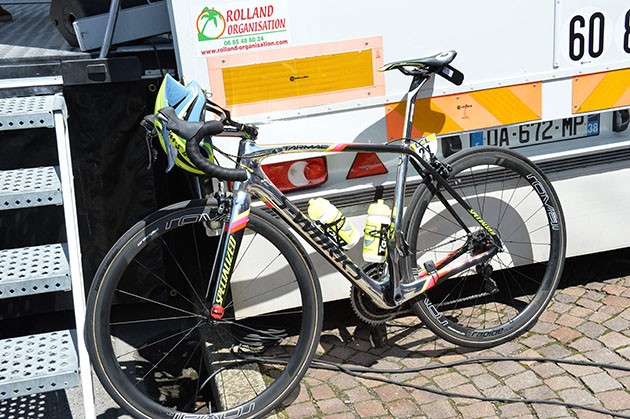 Alberto Contador's bike